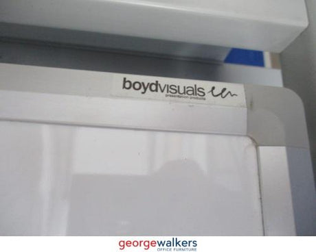 PR5746 - White Boyd Visual White Board - George Walkers Office Furniture Megastore