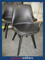 PR6353  Black Freedom Furniture Furniture Reception Chair - George Walkers Office Furniture Megastore