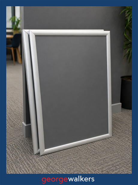 PR6699    Aluminium Poster Frames - George Walkers Office Furniture Megastore