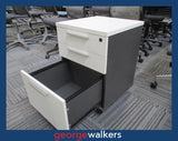 PR6301  Grey  3 Drawer Mobile - George Walkers Office Furniture Megastore