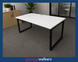 PR6705  White  Desk 1.8M - George Walkers Office Furniture Megastore