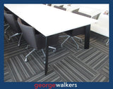 BOARDROOM TABLE – COMMERCIAL – WHITE – 5000 x 1200MM – PR6815