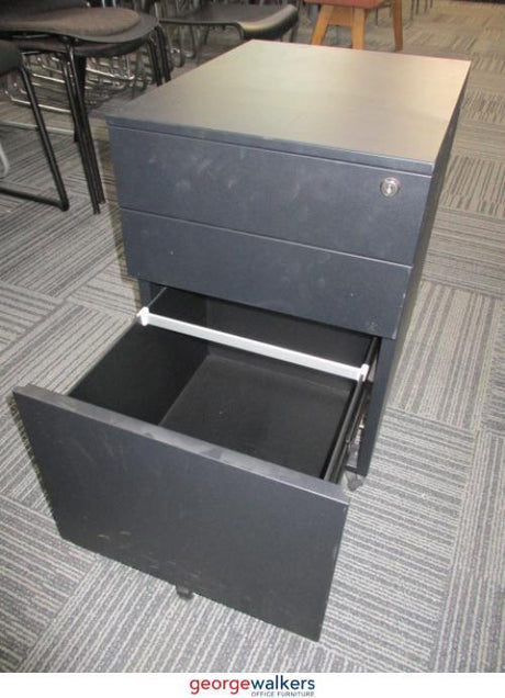 PR5358 - Black Mobile Drawer - George Walkers Office Furniture Megastore