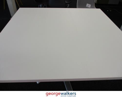 PR5750 - White  Meeting Table - George Walkers Office Furniture Megastore