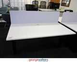 PR4647 - White Pod System - George Walkers Office Furniture Megastore