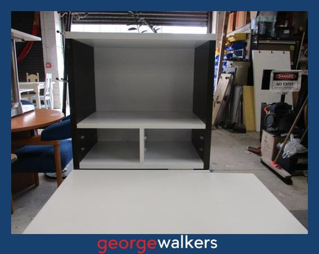 PR6485  Desk and Storage Combo - George Walkers Office Furniture Megastore