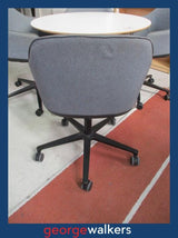 PR5800  Grey Vitra Tub Chair - George Walkers Office Furniture Megastore