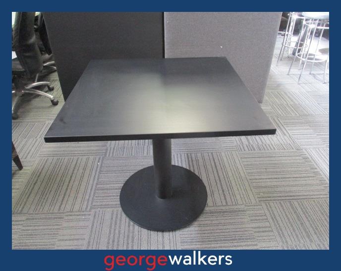 Table - Square meeting table - Black - 800mm - PR6975