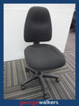 PR5627 - Black Spectrum 3 Office Chair - Refurbished - 5 Year Warranty - George Walkers Office Furniture Megastore