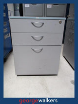PR5631 - Grey  Mobile Drawer - George Walkers Office Furniture Megastore