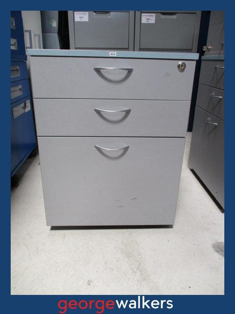 PR5631 - Grey  Mobile Drawer - George Walkers Office Furniture Megastore