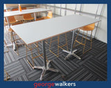 PR6304  White  Bar Leaner Height Meeting Table - George Walkers Office Furniture Megastore