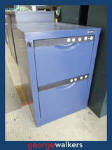 Filing cabinet – Europlan – 2 drawer – Blue metal – With key – PR7009