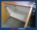 Credenza - Large boardroom - 5 door - Timber grain - PR6992