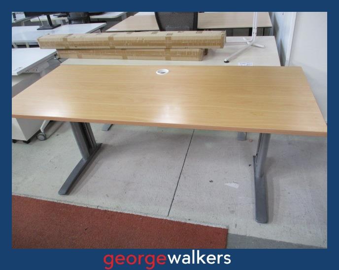 PR6077  Tawa  1.8M Straight Desk - George Walkers Office Furniture Megastore