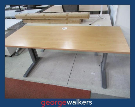 PR6077  Tawa  1.8M Straight Desk - George Walkers Office Furniture Megastore