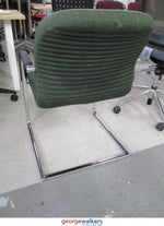 Chair - Visitor Chair - Cantilever Base - Green