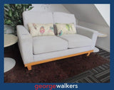 Couch – Reception – 2 seater – Grey – PR6998