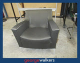 VL60  Grey  Armchair - George Walkers Office Furniture Megastore