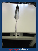 PR6355  White  2 Man Pod Desk - George Walkers Office Furniture Megastore