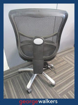 Office chair – Buro Metro – Mesh back – Aluminium base – RRP $800+ – PR6996