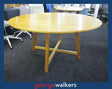 PR5786  Woodgrain  Round Meeting Table - George Walkers Office Furniture Megastore