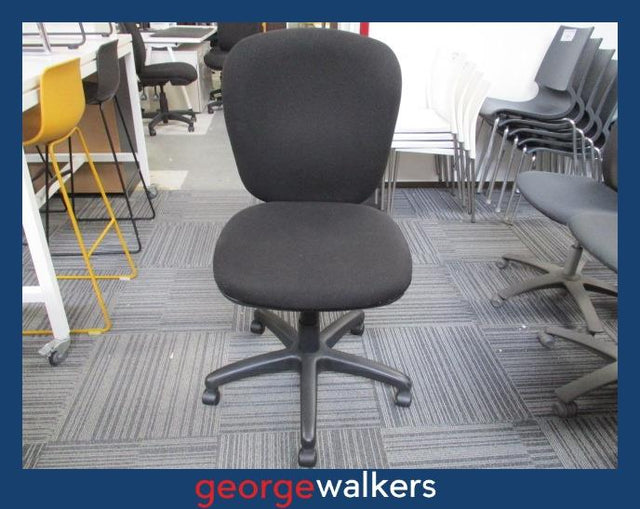 PR6324  Black EOS Arena Office Chair - George Walkers Office Furniture Megastore