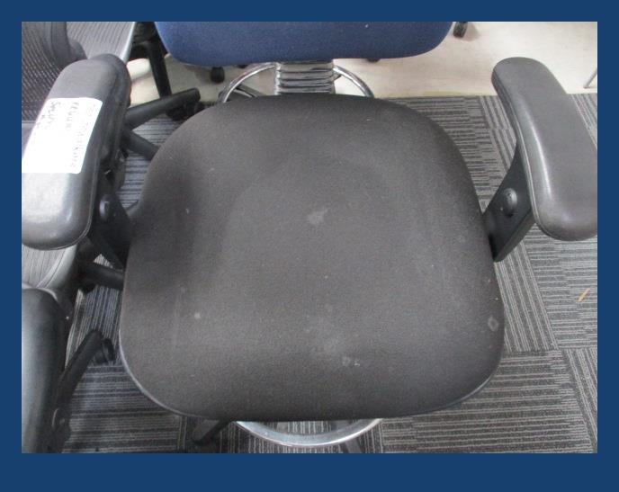 PR6496  Black/Blue Spectrum 2 High Rise Office Chair - George Walkers Office Furniture Megastore
