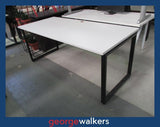 PR6705  White  Desk 1.8M - George Walkers Office Furniture Megastore
