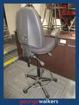 PR6362  Dark Grey  High Rise Architects Chair - George Walkers Office Furniture Megastore