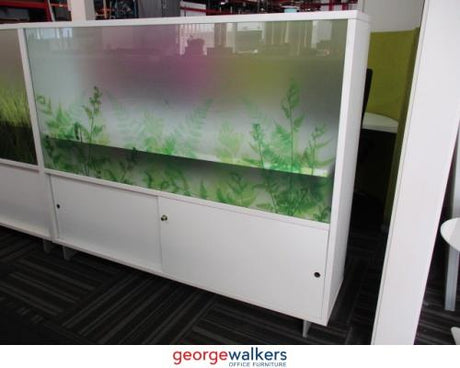 PR5752 - White  Reception Desk - George Walkers Office Furniture Megastore