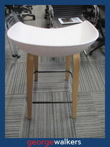 Barstool – Modern design – White – New – PR6985