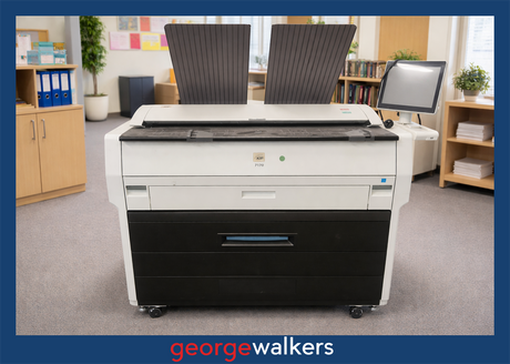 PR6549 White KIP 7170 Wide-Format Printer - George Walkers Office Furniture Megastore