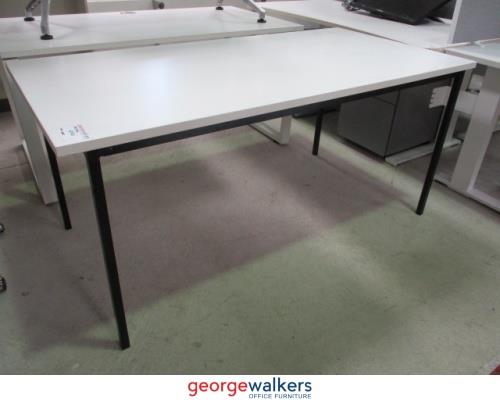 PR5761  White  Canteen Table - George Walkers Office Furniture Megastore
