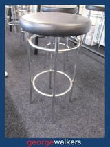 BARSTOOL - LEATHER SEAT - COMMERCIAL - PR5414 - George Walkers Office Furniture Megastore