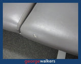 PR6086  Grey  Vinyl Bank of 4 Waiting Room Chairs - George Walkers Office Furniture Megastore