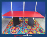 PR6203  Red  1.8M Meeting Table - George Walkers Office Furniture Megastore