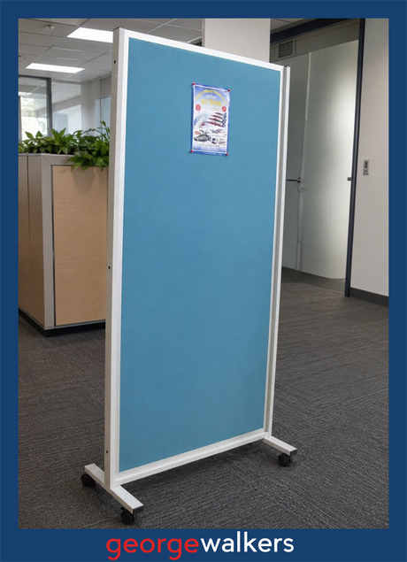 Divider - Mobile Display - 1500 x 900mm - Green - N80292 - George Walkers Office Furniture Megastore