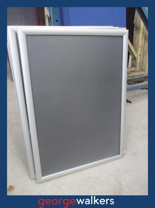 PR6699    Aluminium Poster Frames - George Walkers Office Furniture Megastore