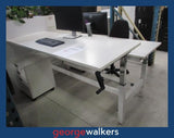 POD WORKSTATION – KNIGHT GROUP AGILE – 2 PERSON – MANUAL HEIGHT ADJUSTABLE – PR6954