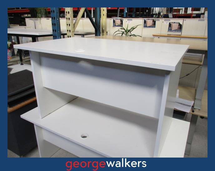 Desk 1.2M White Melteca