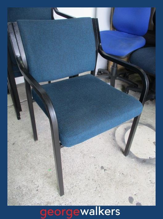 Reception chair – Medical chair – Armrests – Heavy duty – PR7020