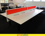 1600mm Straight Desk Office Desk White