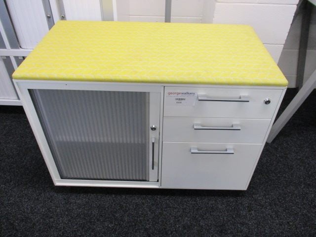 PR4423 - White Mobile Caddy - George Walkers Office Furniture Megastore
