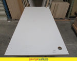 White Wide Straight Desk - 2000mm