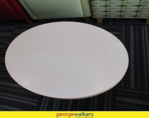 780mm Coffee Table Oval Top Maple