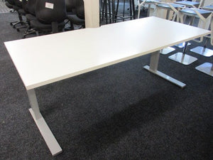 Straight Desk White 1600mm