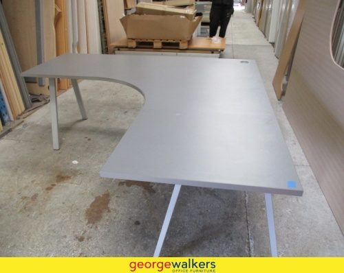 1800mm L-Shaped Desk Corner Table Grey