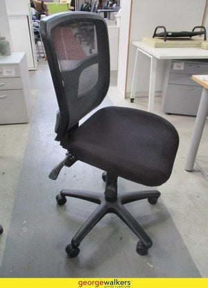 Office Task Chair Triple lever - Black