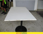 Office Table Boardroom Table White - 1110mm